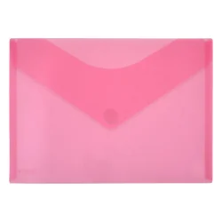 Папка с копче OfBox V-Lock A4+ пр.червен