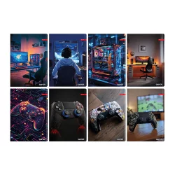 Тетрадка A5 Ilijanum Gamer UV 60л офсет