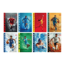Notebook A5 Ilijanum Sport UV 60 sheets