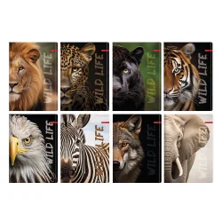 Notebook А5 Ilijanum Wild Life UV 60sh