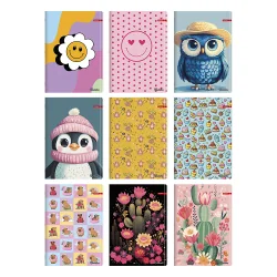 Notebook A4 Ilijanum Exclusive Girl 80sh
