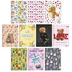 Notebook A4 Ilijanum Exclusive Girl 40sh