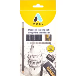 Adel Graphite Sketch 8-piece set