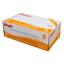 Latex gloves size S 100pc