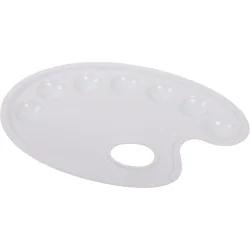 Palette for watercolors 7 colors