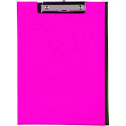 Clipboard with lid Noki neon pink