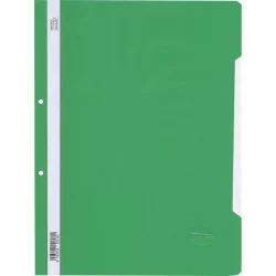 PVC папка с перф. Grafos Color зелен