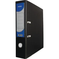 Класьор Noki PP кант A4 8см черен