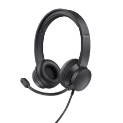 TRUST Ayda PC Headphones, Black