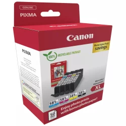 Canon Multi Pack CLI-581 XL + Photo Paper 10x15cm