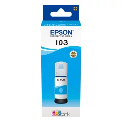 Мастило Epson 103 EcoTank Cyan 7.5k