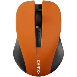 Безжична мишка Canyon MW-1, оранжев