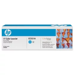 Тонер HP CC531A Cyan оригинал 2.8k