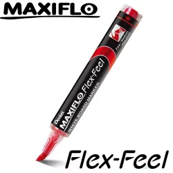 Whiteboard Marker Maxiflo Flex-Feel red