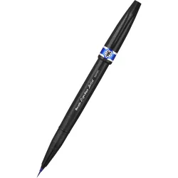 Маркер Четка Pentel Artist син