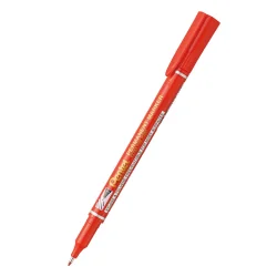 Permanent Mark. Pentel OHP NF450 Red