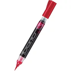 Pentel Dual Metallic brush marker pink