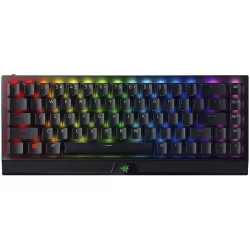 Безжична геймърска клавиатура Razer BlackWidow V3 Mini HyperSpeed, Green Switch),  черен