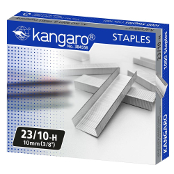 Staples for stapler Kangaro 23/10 1000pc