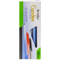 Химикалка Candee 0.6 мм синя оп.12