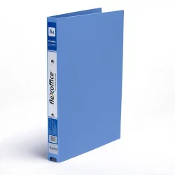 Folder 2 rings FO PVC A4 3 cm blue