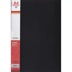 Folder 40 pockets FO-DB02 black