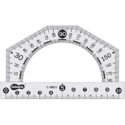 Транспортир Colokit C-SR011 10см