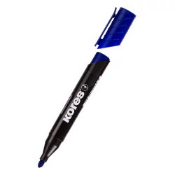 Kores XP1 Permanent Marker round blue