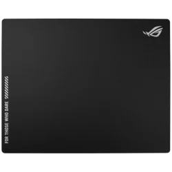 Геймърски пад за мишка Asus ROG Moonstone Ace L, стъклен, черен