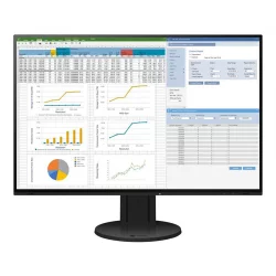 Monitor EIZO FlexScan EV2457, IPS, 24 inch, Wide, UXGA, Black