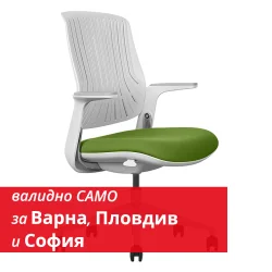 Chair ELBA F3-G01 grey-green