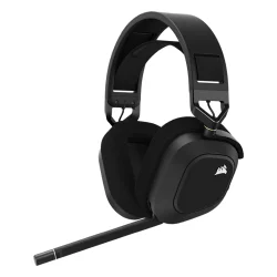 Безжични геймърски слушалки Corsair HS80 RGB, черен