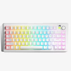 Glorious GMMK 3 75% Gaming Keyboard, White