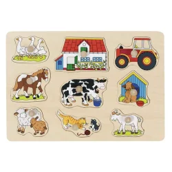 Haba Puzzle with Handles Farm, 2+ years