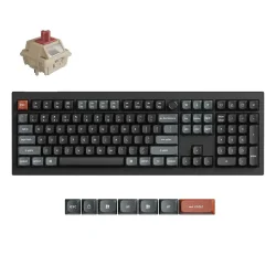 Безжична геймърска клавиатура Keychron V6 Ultra 8K Switch Red