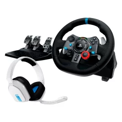 Logitech G29 steering wheel for PS5 and PS4, White