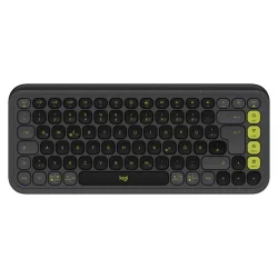 Logitech Bluetooth Keyboard Pop Icon Keys, Graphite, Silent